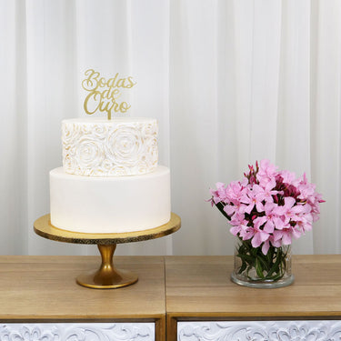 Topper Ouro Bodas de Ouro